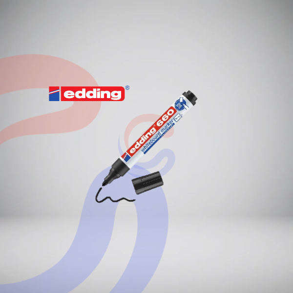 Retolador Edding 660 Pissarra Blanca Blau/Vermell/Negre/Verd